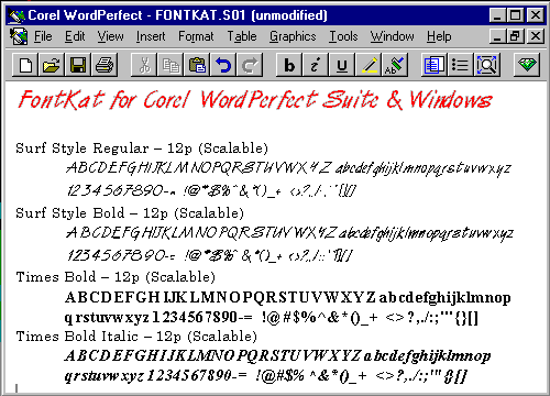 FontKat Font Cataloger